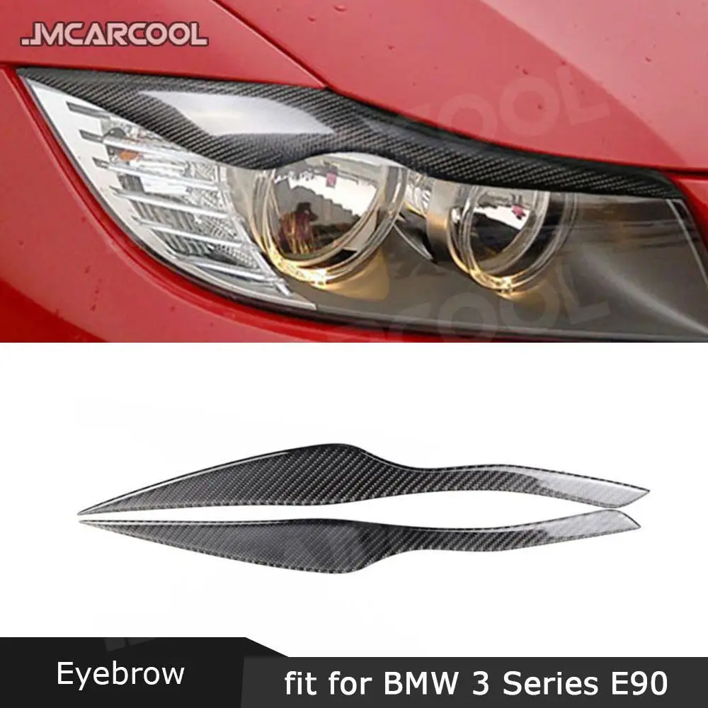 Carbon Fiber Front Bumper Eyebrow Sticker for BMW 3 Series E90 2005-2008 Front Headlight Covers Car Styling
Carbon Fiber Front Bumper Eyebrow Sticker for BMW 3 Series E90 2005-2008 Front Headlight Covers Car Styling