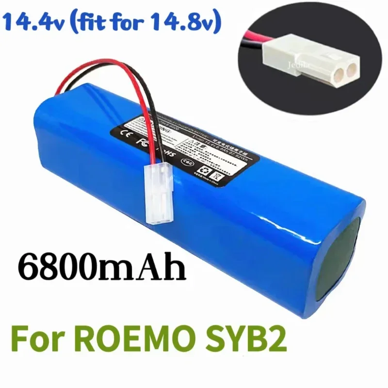 Original ROEMO SYB2 rechargeable Li-ion battery robot vacuum cleaner suitable for ROEMO SYB2 battery replacementcapacity 6800mAh
Original ROEMO SYB2 rechargeable Li-ion battery robot vacuum cleaner suitable for ROEMO SYB2 battery replacementcapacity 6800mAh