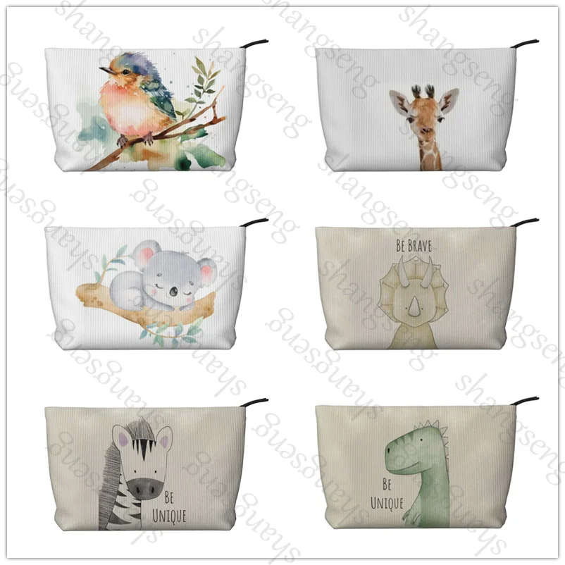 Cute Watercolor Animal Corduroy cosmetic bag portable travel toiletries bag, beauty makeup skin care sundries storage bag
Cute Watercolor Animal Corduroy cosmetic bag portable travel toiletries bag, beauty makeup skin care sundries storage bag