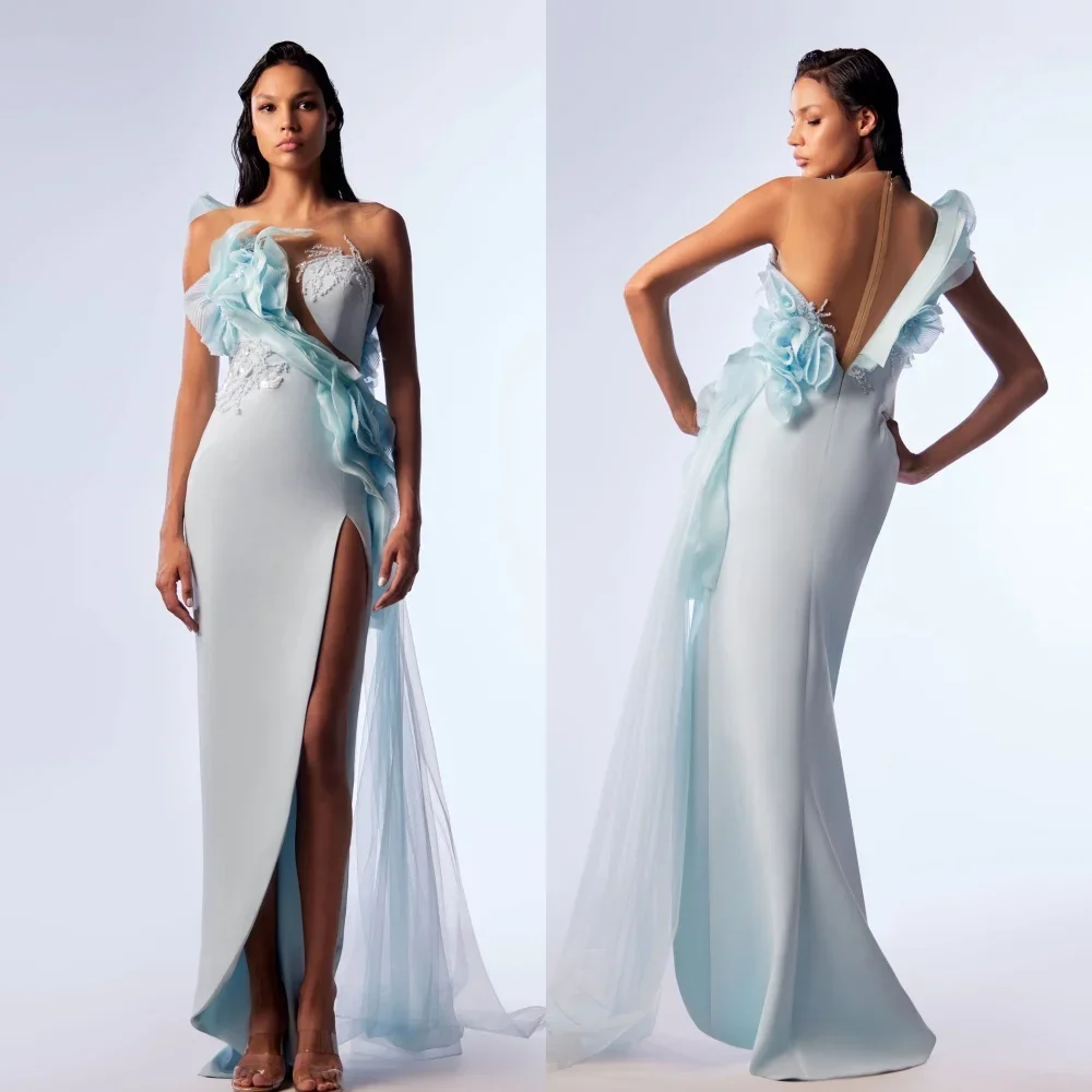 Customized Jersey Sequined Beading Ruched Party A-line One-shoulder Bespoke Occasion Gown Long Dresses
Customized Jersey Sequined Beading Ruched Party A-line One-shoulder Bespoke Occasion Gown Long Dresses