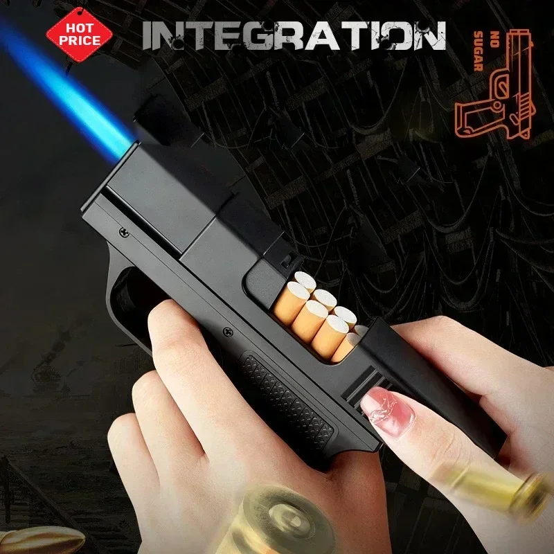 Unusual Lighters Cigarette Box Jet Turb Lighter Gas Lighter Welding Gun Capacit 10PCS Windproof Cigar Lighter Gadgets for Men
Unusual Lighters Cigarette Box Jet Turb Lighter Gas Lighter Welding Gun Capacit 10PCS Windproof Cigar Lighter Gadgets for Men