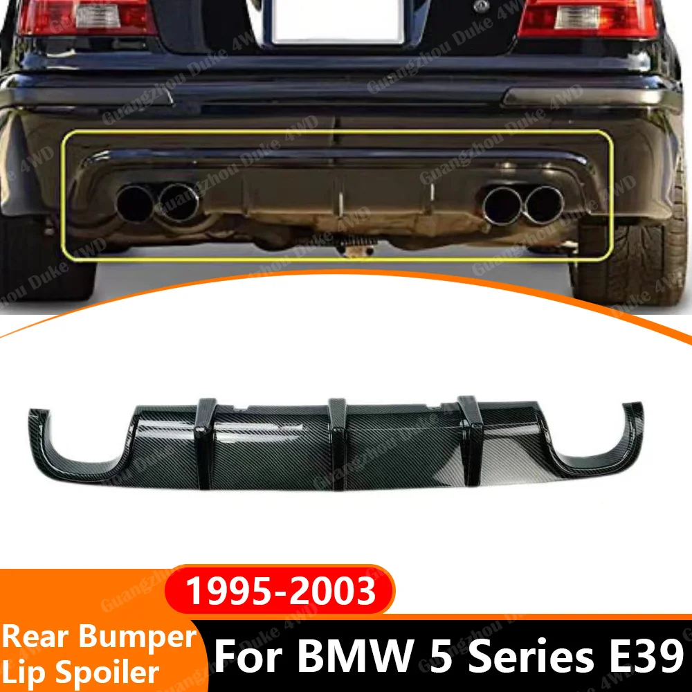 Carbon Fiber Car Rear Bumper Lip Diffuser Spoiler Body kit for BMW 5 Series E39 1995-2003 Rear Body Kits
Carbon Fiber Car Rear Bumper Lip Diffuser Spoiler Body kit for BMW 5 Series E39 1995-2003 Rear Body Kits