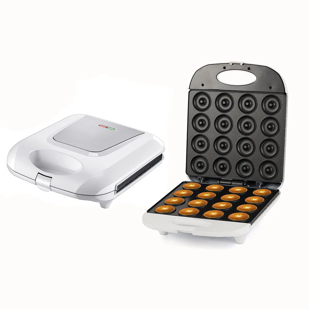 Household 16-hole donut machine, temperature-controlled double-sided heated cake, dessert, dessert, bread machine
Household 16-hole donut machine, temperature-controlled double-sided heated cake, dessert, dessert, bread machine