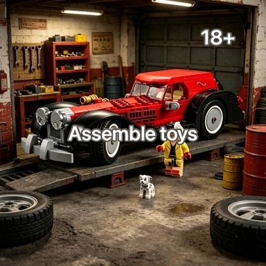 Bandai 43277 Cruella Luxury Car MOC Building Blocks Collectible Party Favor Holiday Guest Gift compatible with LEGO bricks
Bandai 43277 Cruella Luxury Car MOC Building Blocks Collectible Party Favor Holiday Guest Gift compatible with LEGO bricks