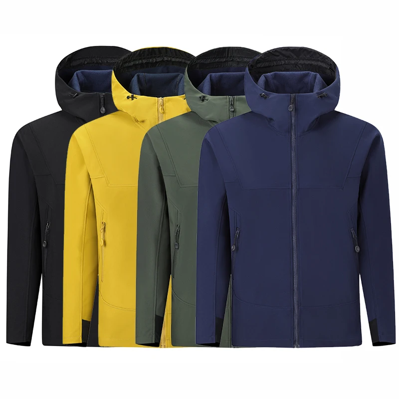 Spring/Summer Men's Leisure Hoodie Spring/Summer Tactical Mountaineering Clothing Windproof Waterproof Softshell Jacket
Spring/Summer Men's Leisure Hoodie Spring/Summer Tactical Mountaineering Clothing Windproof Waterproof Softshell Jacket