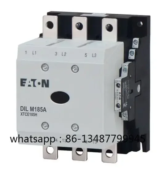 DILM185A/22(RDC24) 139540 Contactor, 380 V 400 V 90 kW, 2 N/O, 2 NC, RDC 24: 24 - 27 V DC, DC operation, Screw connection
DILM185A/22(RDC24) 139540 Contactor, 380 V 400 V 90 kW, 2 N/O, 2 NC, RDC 24: 24 - 27 V DC, DC operation, Screw connection