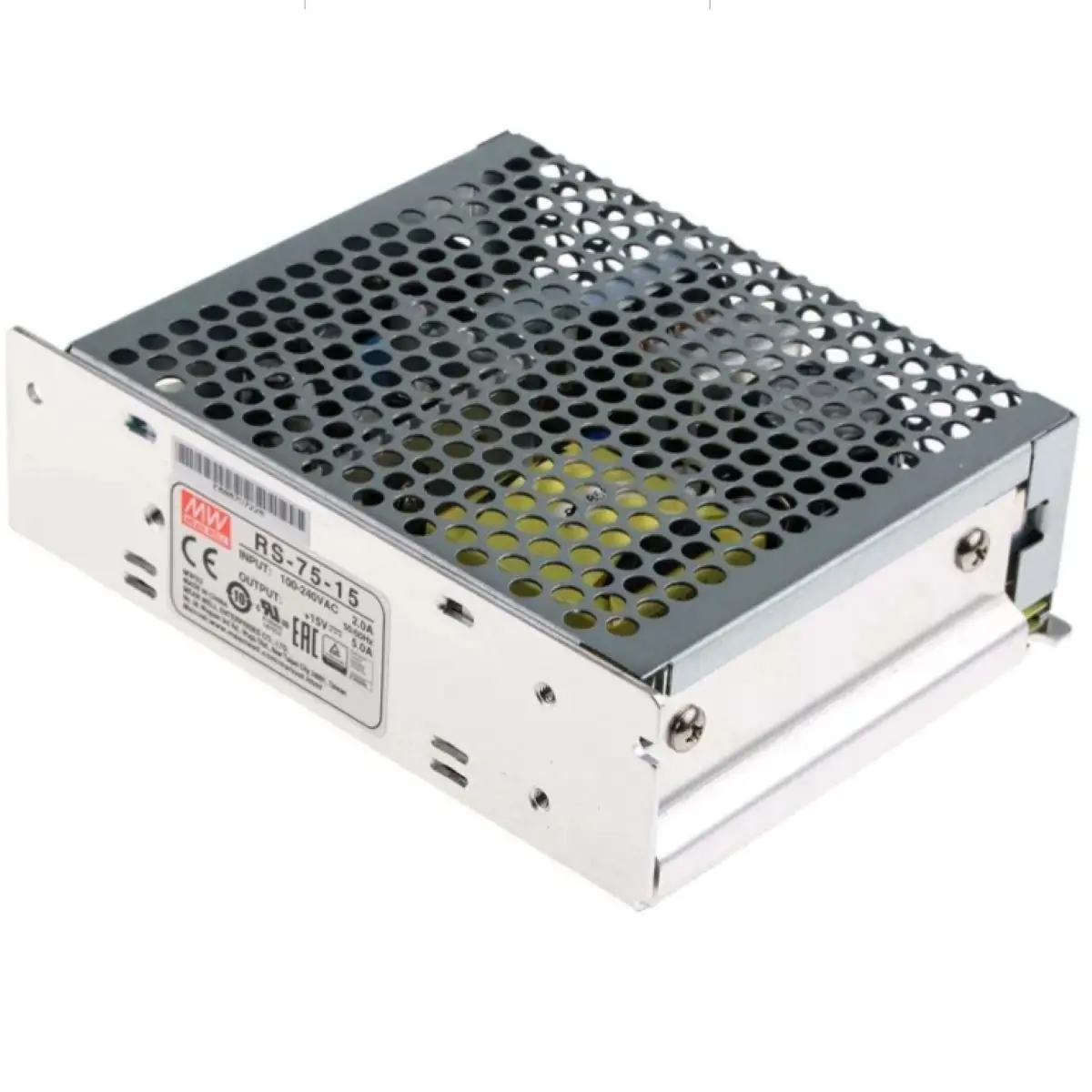RS-75-15 75W | 15V | 88-264VAC/124-370VDC RS switched switching power supply
RS-75-15 75W | 15V | 88-264VAC/124-370VDC RS switched switching power supply