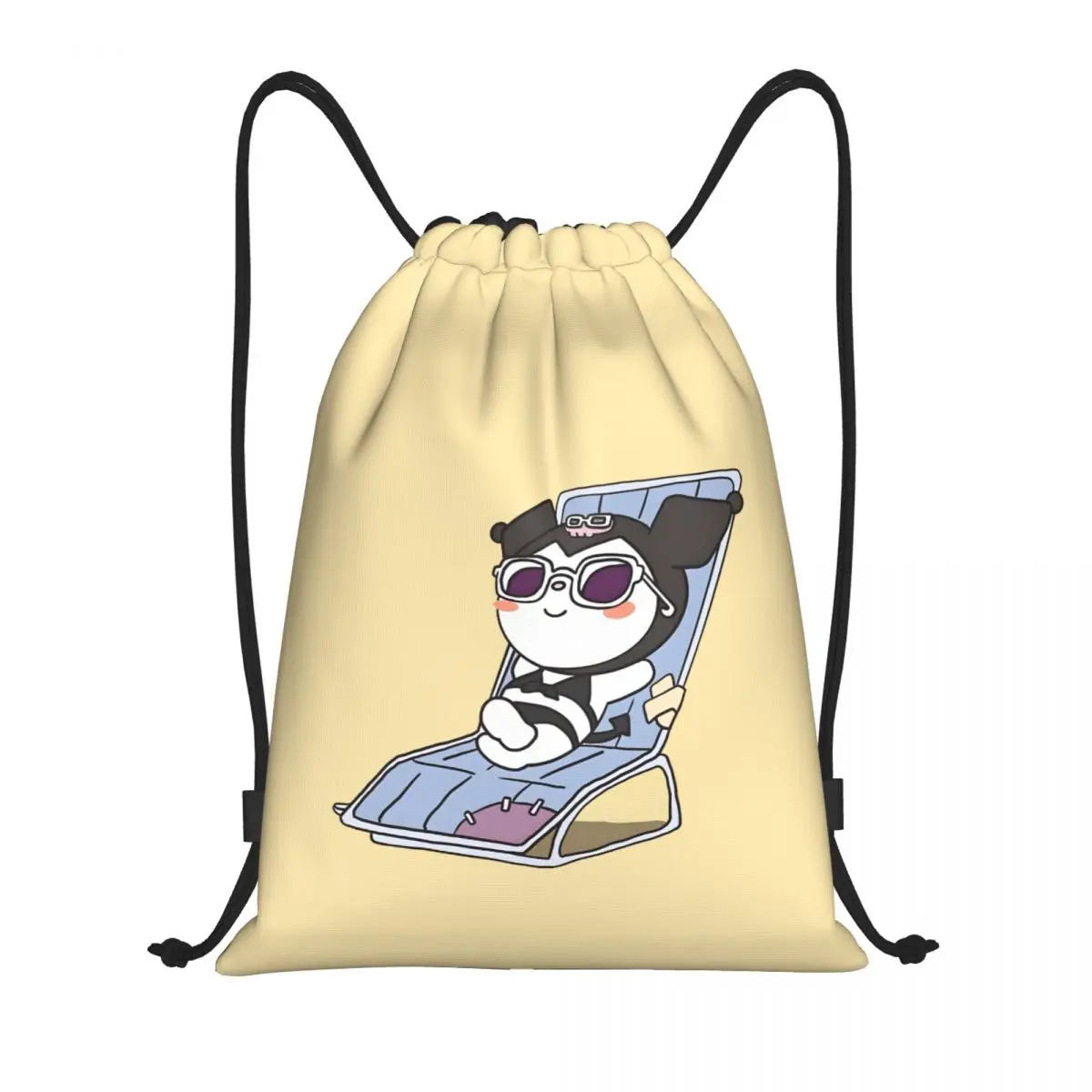 Изготовленная на заказ сумка Kuromi на шнурке для женщин и мужчин, легкий спортивный рюкзак для хранения в тренажерном зале «Маленький дьявол»
Изготовленная на заказ сумка Kuromi на шнурке для женщин и мужчин, легкий спортивный рюкзак для хранения в тренажерном зале «Маленький дьявол»