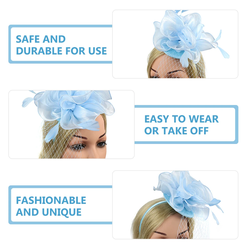Hair Accessories Detachable Headband Clip Bridal Wedding Flower Fascinator Women Headdress Tea Party Hairstyle
Hair Accessories Detachable Headband Clip Bridal Wedding Flower Fascinator Women Headdress Tea Party Hairstyle