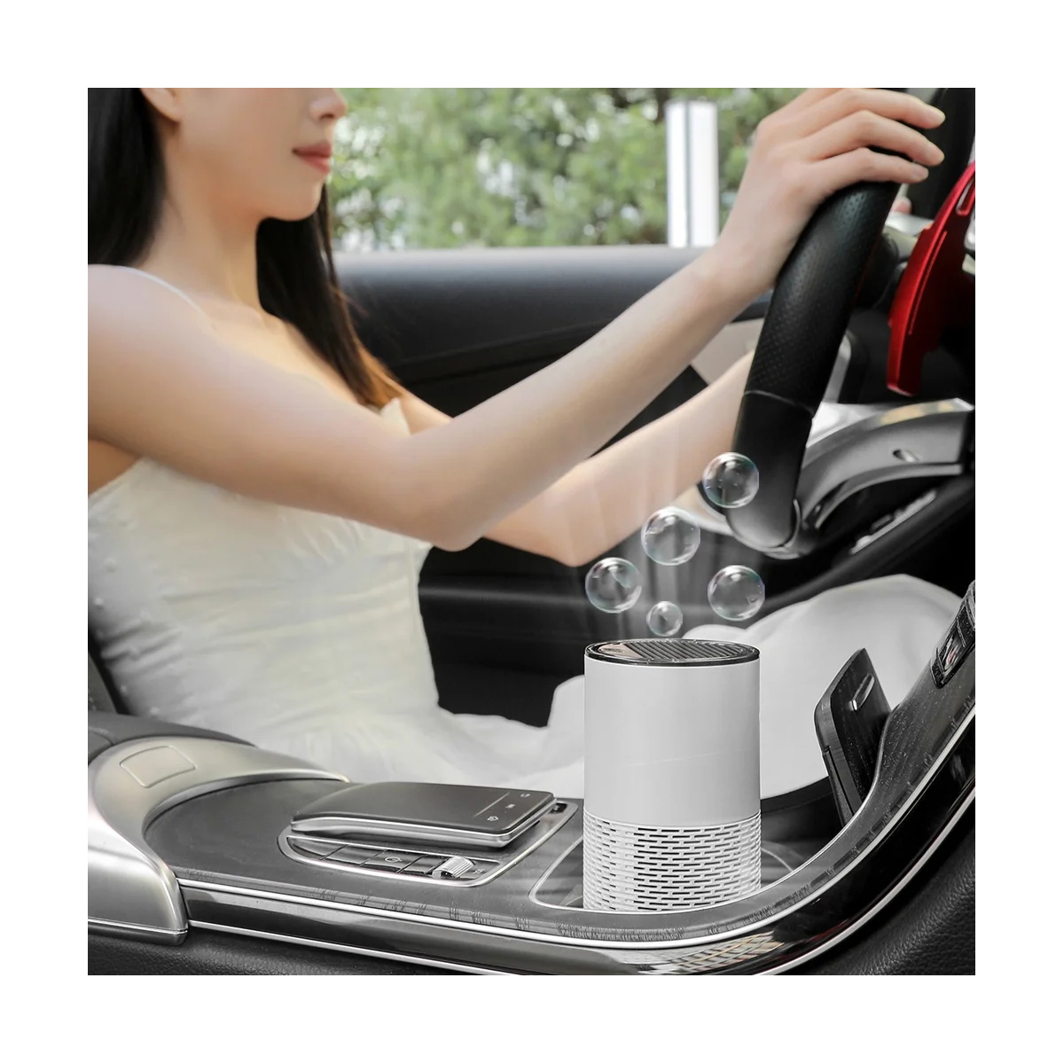 Car Air Purifier Purifier Hepa Filters Desktop Purifier USB Rechargeable Portable Air Cleaner Diffuser-White
Car Air Purifier Purifier Hepa Filters Desktop Purifier USB Rechargeable Portable Air Cleaner Diffuser-White