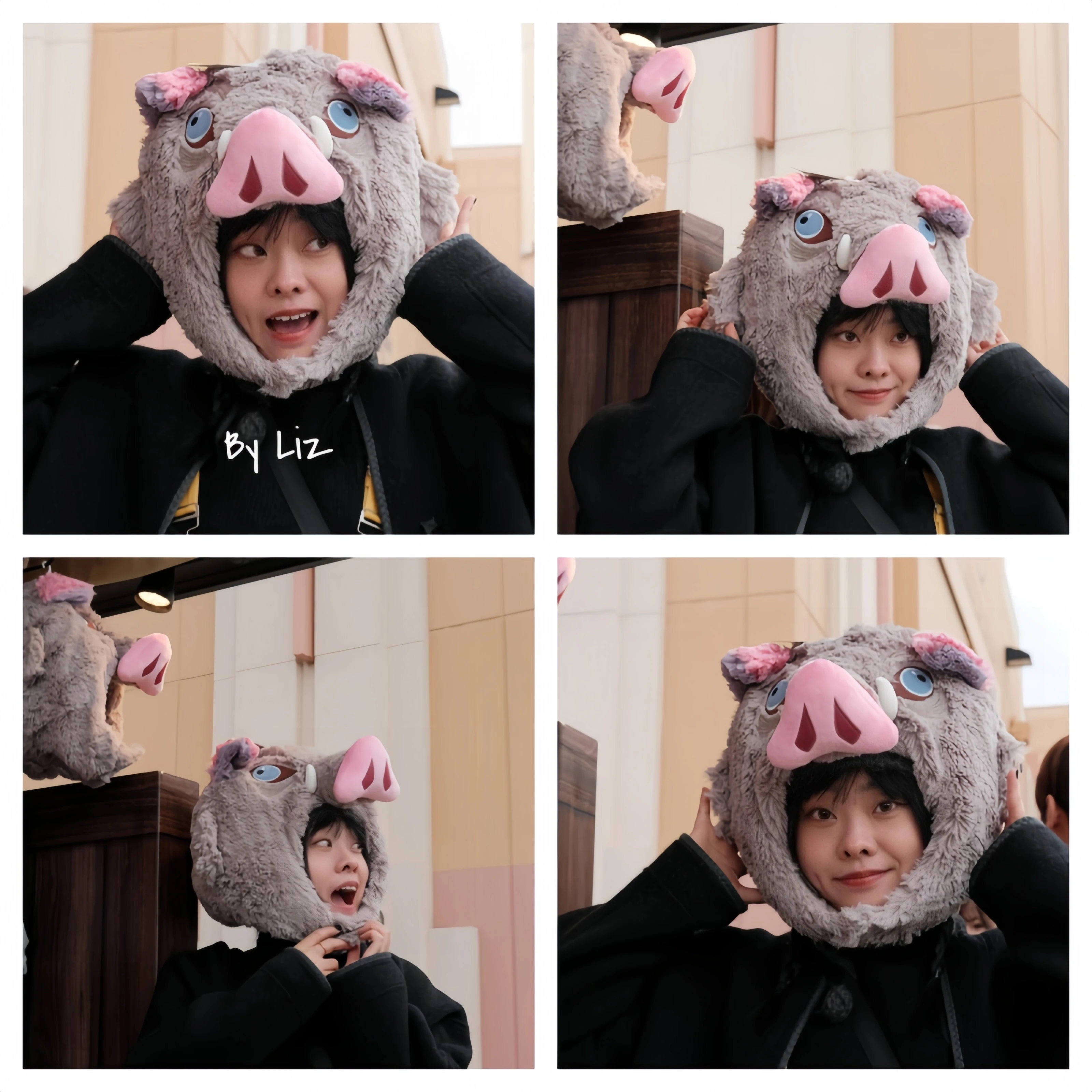 Cartoon Hashibira Inosuke Cosplay Prop Wild Boar Pig Head Plush Hat Demon Slayer Peluche Warm Hat Autumn Winter Xmas Gifts
Cartoon Hashibira Inosuke Cosplay Prop Wild Boar Pig Head Plush Hat Demon Slayer Peluche Warm Hat Autumn Winter Xmas Gifts