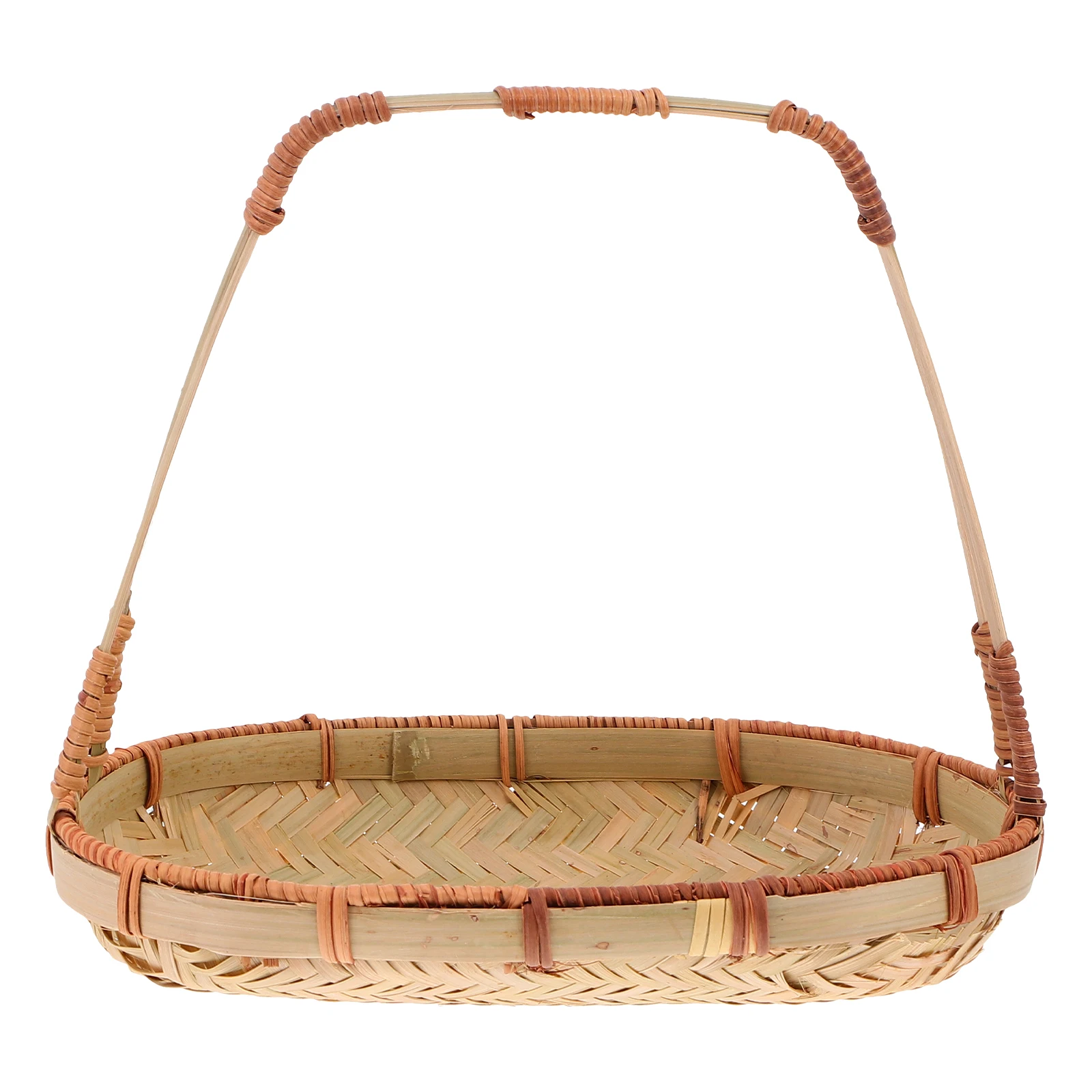 Bamboo Woven Basket Handheld Container Kitchen Storage Fruit Vegetable Holder Snack Egg Basket Home Office Portable Long Life
Bamboo Woven Basket Handheld Container Kitchen Storage Fruit Vegetable Holder Snack Egg Basket Home Office Portable Long Life