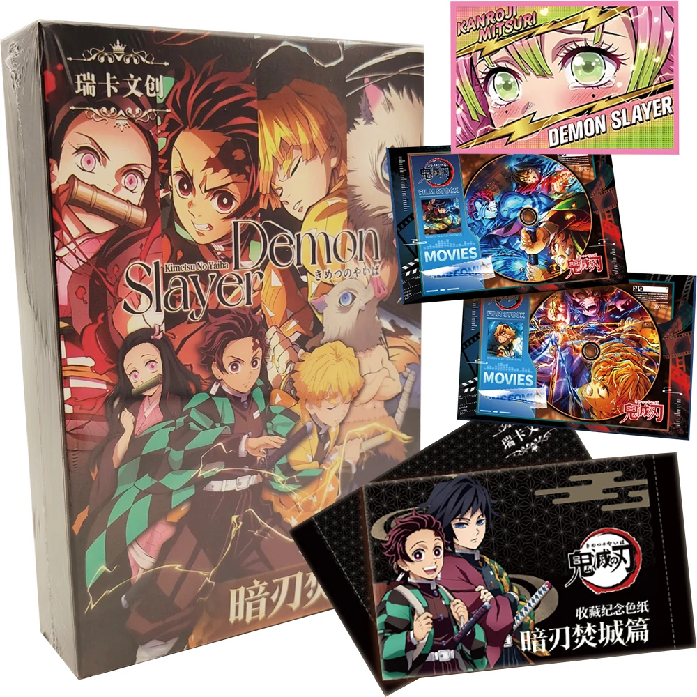 Demon Slayer Hot Blooded Battle Anime Color Paper Collection Cards Fans Like Exquisite Character Peripheral Card Surprise Gifts
Demon Slayer Hot Blooded Battle Anime Color Paper Collection Cards Fans Like Exquisite Character Peripheral Card Surprise Gifts