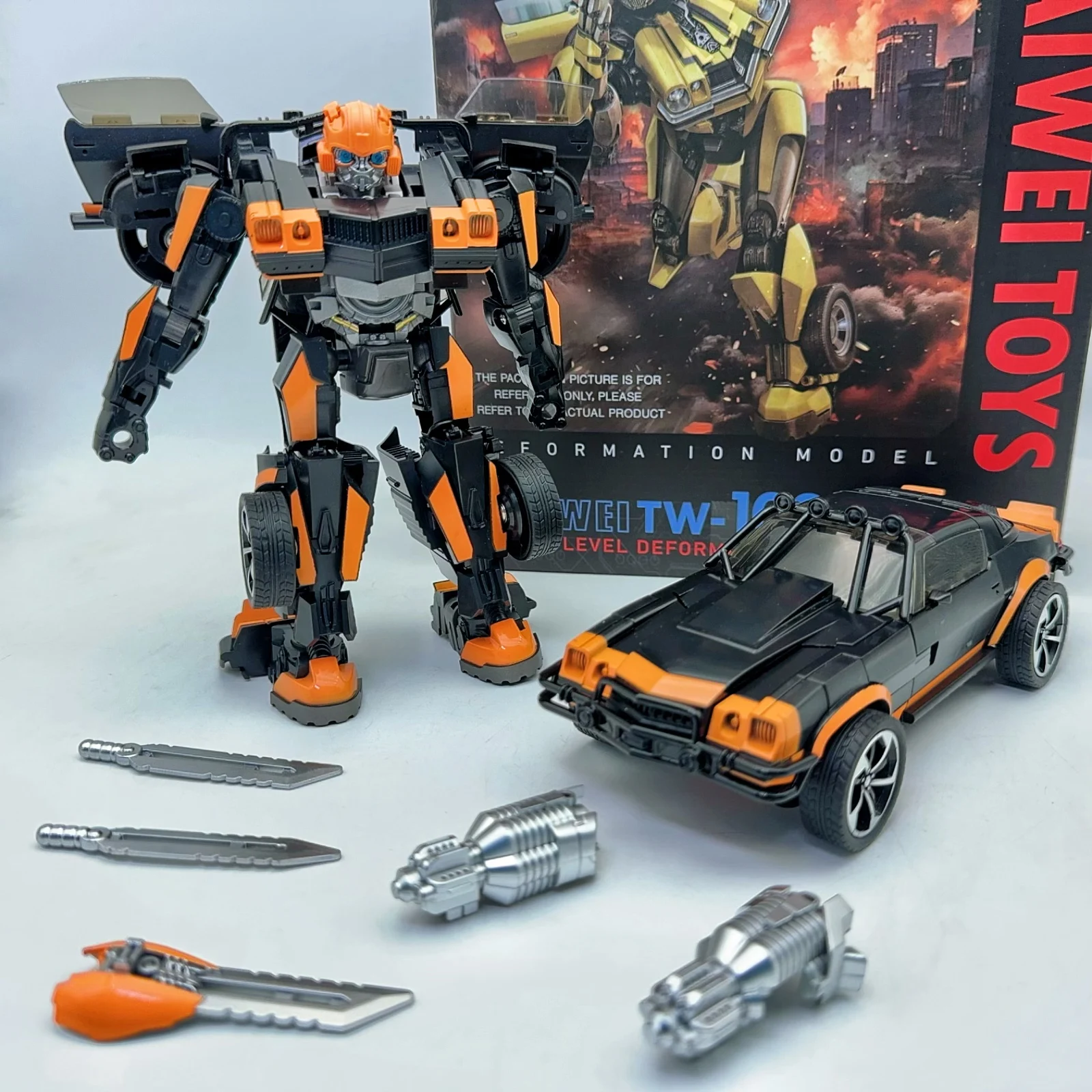 Новая игрушка-трансформер BAIWEI TW-1032B TW1032B Transform 7, Dark Edition, WASP Movie Edition, робот-фигурка, подарок на складе
Новая игрушка-трансформер BAIWEI TW-1032B TW1032B Transform 7, Dark Edition, WASP Movie Edition, робот-фигурка, подарок на складе