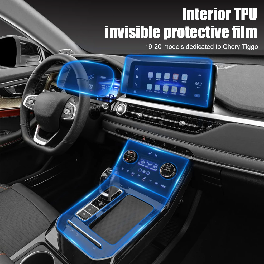 Car Center Console TPU Protective Film Gear Shift Panel Navigation Screen Protective Film Sticker For 2020 2021 Chery Tiggo 7 8
Car Center Console TPU Protective Film Gear Shift Panel Navigation Screen Protective Film Sticker For 2020 2021 Chery Tiggo 7 8