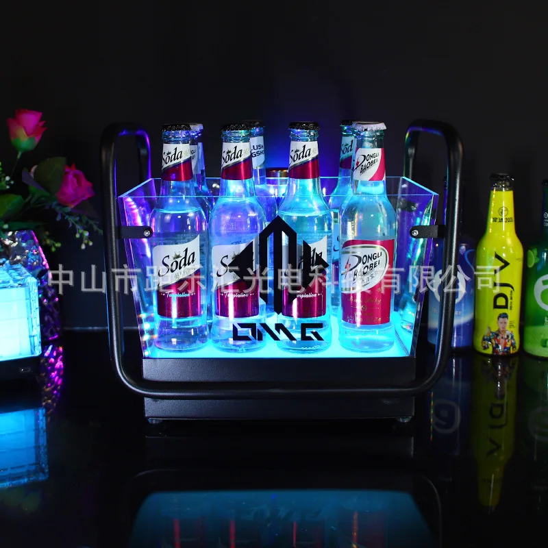 Bar ktv luminous ice bucket champagne beer frame led wrought iron paint anti-drop acrylic ice bucket champagne bucket
Bar ktv luminous ice bucket champagne beer frame led wrought iron paint anti-drop acrylic ice bucket champagne bucket