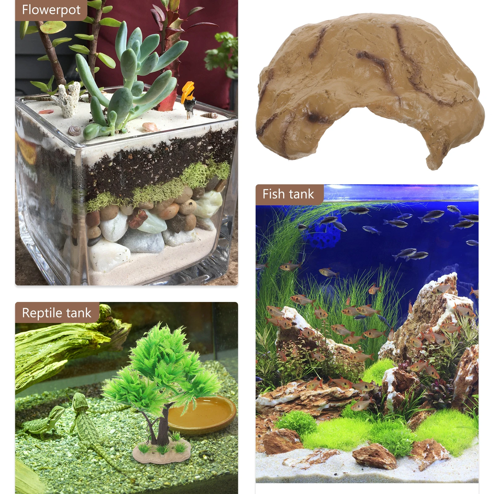 Resin Tank Decor Cave Shrimp Shelter Hideaway House Large Safe Aquarium Pond Fish Shrimp Hideout Lightweight Natural
Resin Tank Decor Cave Shrimp Shelter Hideaway House Large Safe Aquarium Pond Fish Shrimp Hideout Lightweight Natural