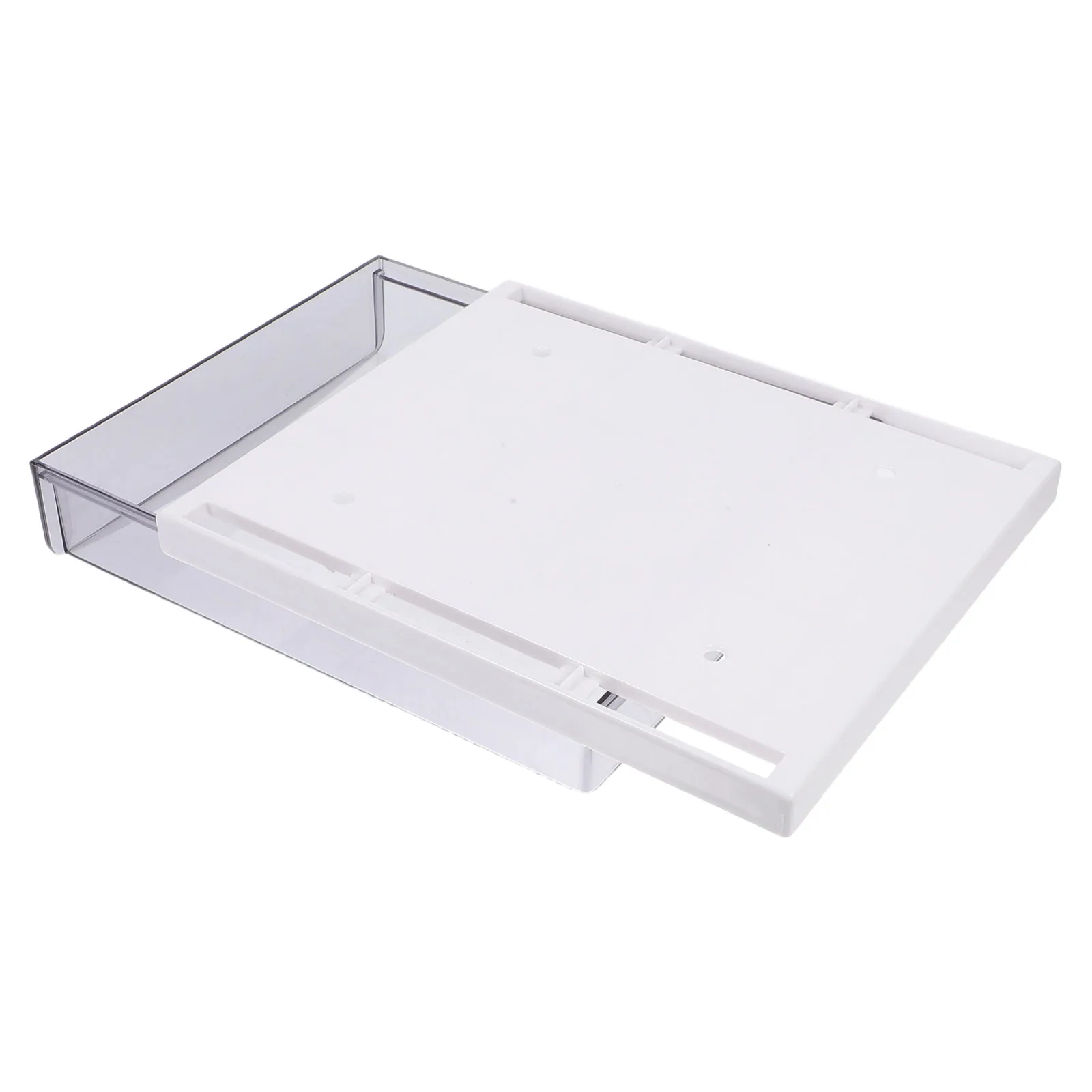 Under Table Storage Box Hidden Drawer Semitransparent Plastic Unit Desk ganizers Stationery Spacesaving Design Invisible Style
Under Table Storage Box Hidden Drawer Semitransparent Plastic Unit Desk ganizers Stationery Spacesaving Design Invisible Style