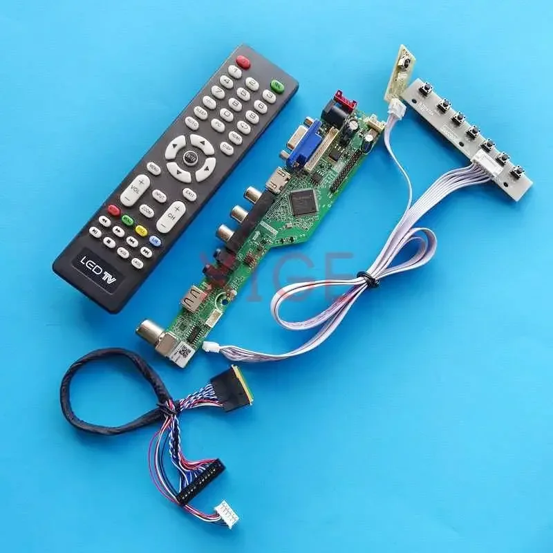 Плата контроллера драйвера для Φ 1366x768 HDMI + VGA + AV + USB экран ноутбука 40-Pin LVDS 11,6 "аналоговая искусственная кожа
Плата контроллера драйвера для Φ 1366x768 HDMI + VGA + AV + USB экран ноутбука 40-Pin LVDS 11,6 "аналоговая искусственная кожа