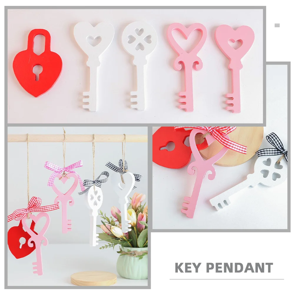 4 шт., подвеска в форме сердца на день Святого Валентина, деревянный ключ, подвесной орнамент, романтический декор, декор на день Святого Валентина, знак на день Святого Валентина
4 шт., подвеска в форме сердца на день Святого Валентина, деревянный ключ, подвесной орнамент, романтический декор, декор на день Святого Валентина, знак на день Святого Валентина