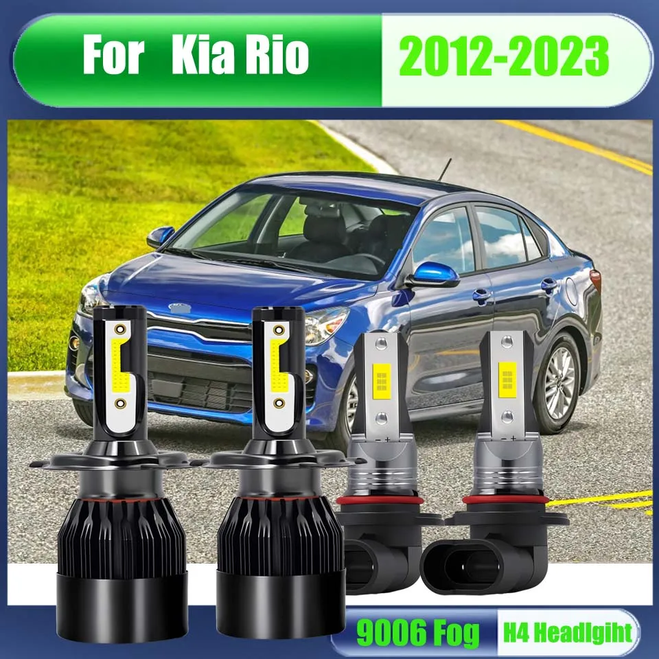 LED White Headlight High Low Foglight Plug and Play For Kia Rio 2012 2013 2014 2015 2016 2017 2018 2019 2020 2021 2022 2023
LED White Headlight High Low Foglight Plug and Play For Kia Rio 2012 2013 2014 2015 2016 2017 2018 2019 2020 2021 2022 2023