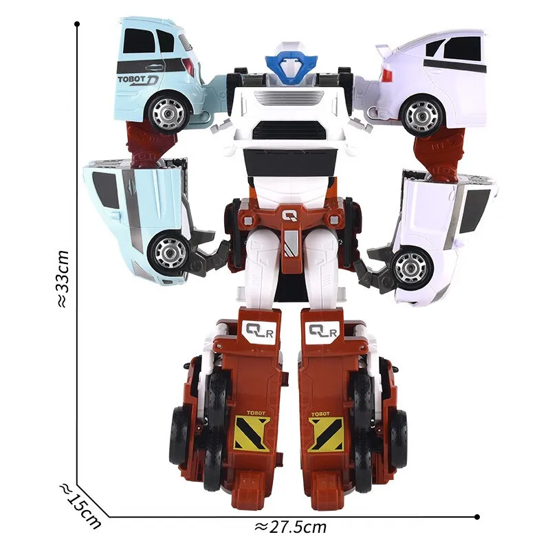 4 IN 1 Tobot Transformation Robot to Car Toys Korea Cartoon Brothers Anime Tobot Deformation Car Toys for Children Gift
4 IN 1 Tobot Transformation Robot to Car Toys Korea Cartoon Brothers Anime Tobot Deformation Car Toys for Children Gift