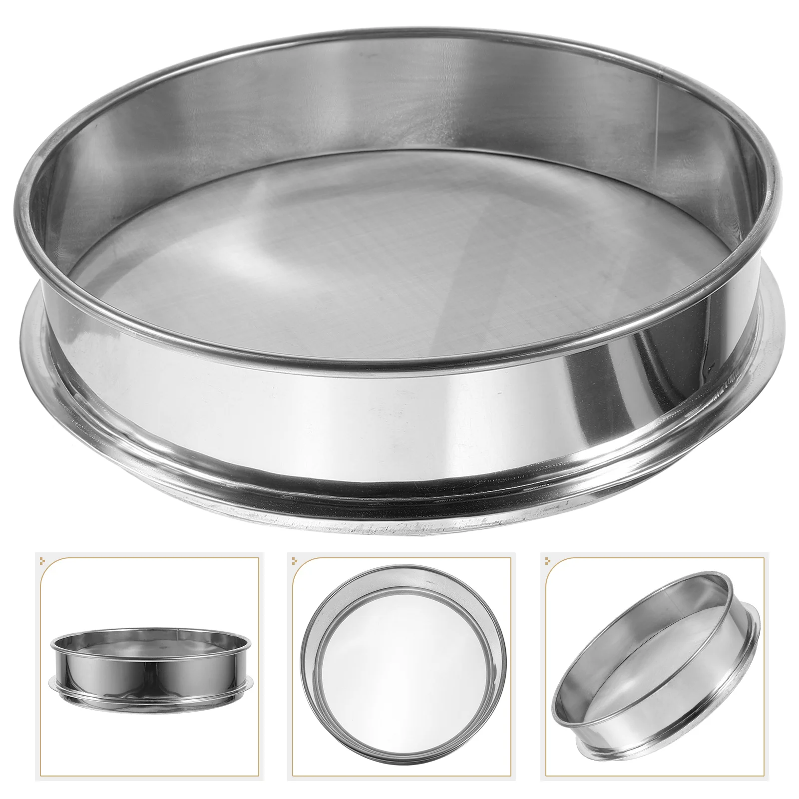 Space-saving Sifter Herbal Extractor Shaker Filter Medicine Stackable Silica Sand Food
Space-saving Sifter Herbal Extractor Shaker Filter Medicine Stackable Silica Sand Food