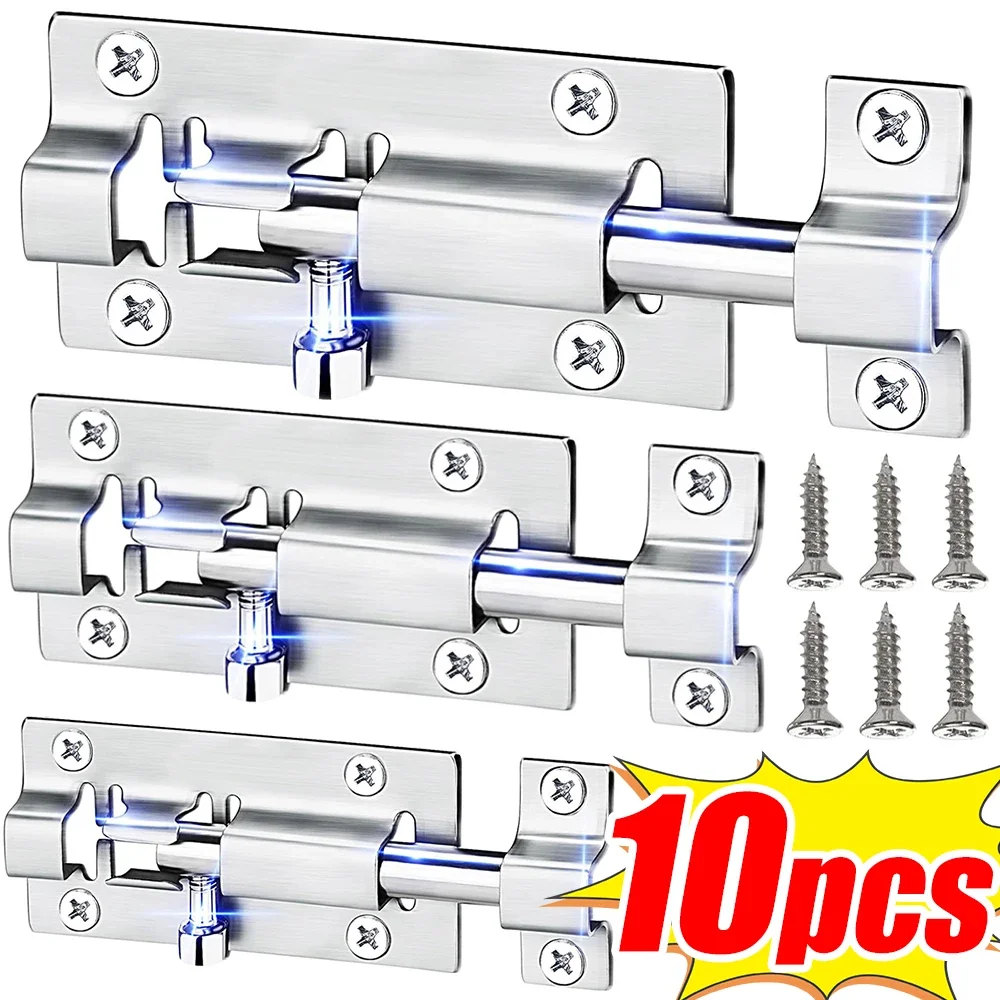 Stainless Steel Door Security Lock Buckle Window Latch Heavy Duty Thickened Sliding Gate Tower Bolts Latch Catch Hardware
Stainless Steel Door Security Lock Buckle Window Latch Heavy Duty Thickened Sliding Gate Tower Bolts Latch Catch Hardware