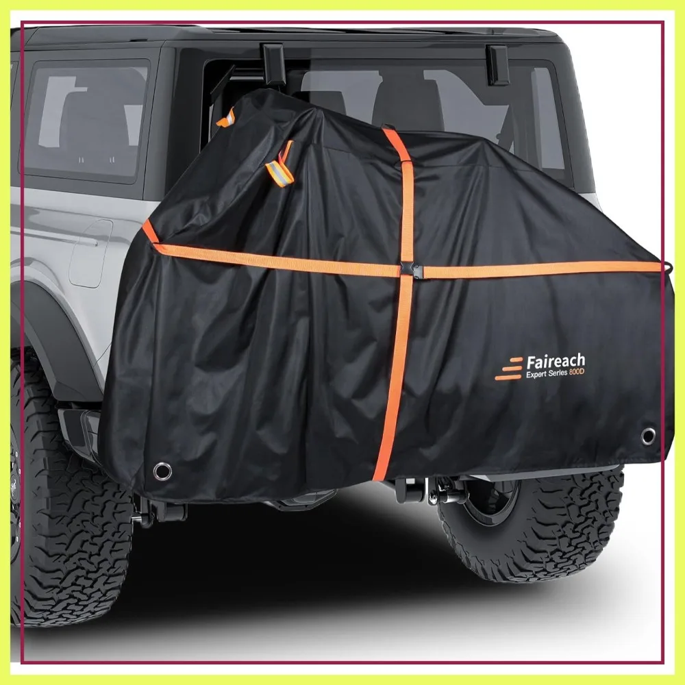 Heavy Duty Bike Cover for Transport 2 Bikes, Waterproof Windproof Outdoor Bicycle Cover with Straps & Storage Bag
Heavy Duty Bike Cover for Transport 2 Bikes, Waterproof Windproof Outdoor Bicycle Cover with Straps & Storage Bag