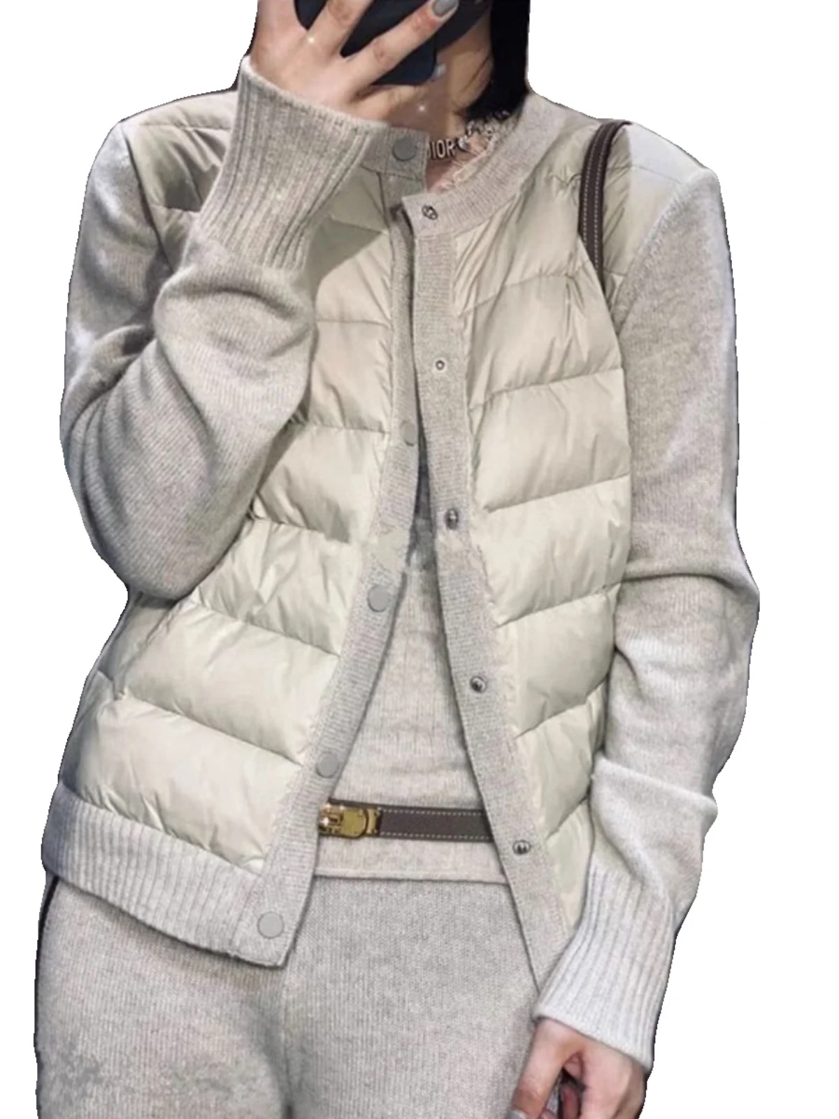 Lightweight Padded Cotton Jaet Women's Autumn Winter New Sle Loose Faion Splicing Design Unique Warm Cotton Coat
Lightweight Padded Cotton Jaet Women's Autumn Winter New Sle Loose Faion Splicing Design Unique Warm Cotton Coat