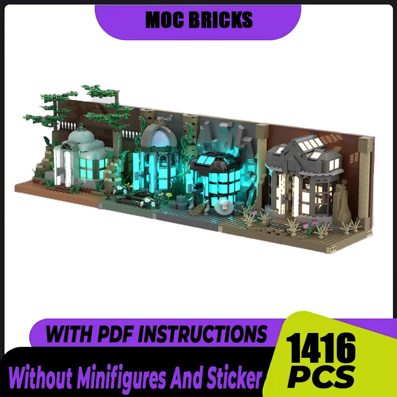 Popular Movie Model Moc Building Block Ecological Environment Biology Museum Display Model Technology Gifts Toys DIY Assembly
Popular Movie Model Moc Building Block Ecological Environment Biology Museum Display Model Technology Gifts Toys DIY Assembly