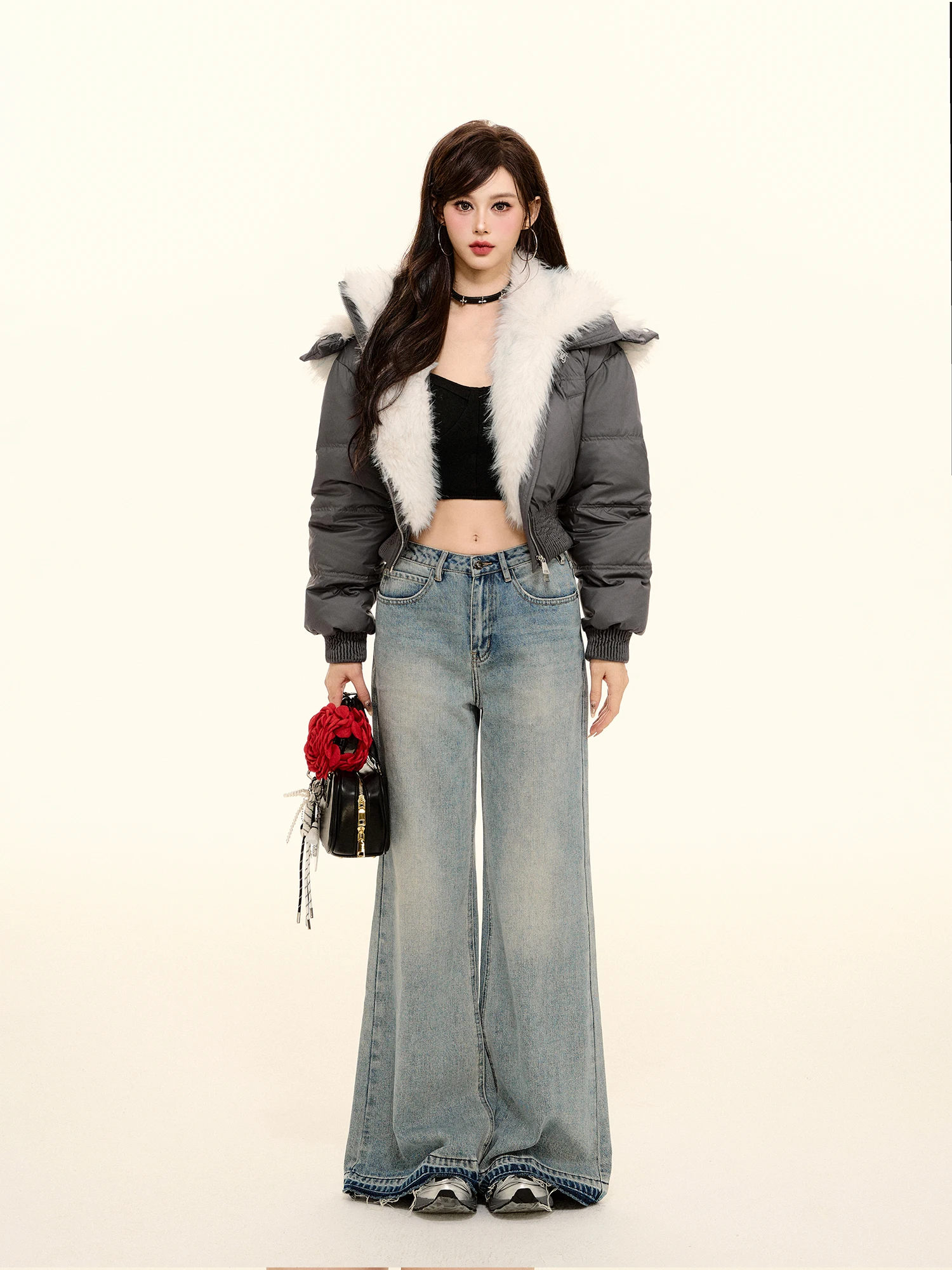 Свободные прямые джинсы для женщин: модные, в стиле Spicy Girl, удлиненные, свободного кроя, из денима, осень-зима, новинка
Свободные прямые джинсы для женщин: модные, в стиле Spicy Girl, удлиненные, свободного кроя, из денима, осень-зима, новинка