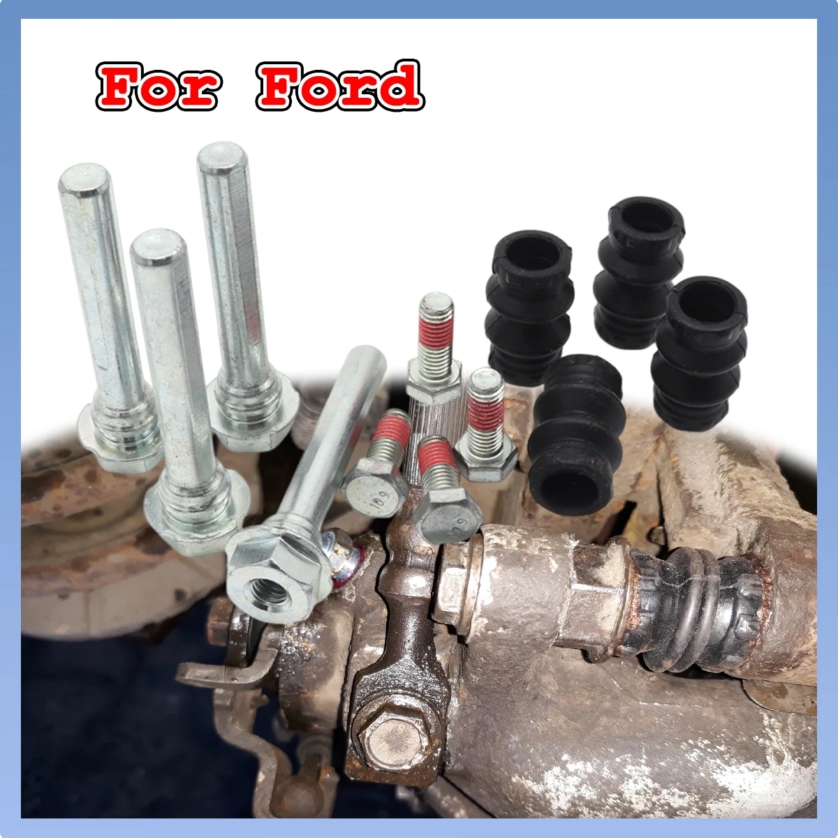 Brake Caliper Cylinder Slider Guide Pin Bushing Boot Seal Kit For Ford B-MAX JK C-MAX FIESTA TOURNEO COURIER TRANSIT COURIER
Brake Caliper Cylinder Slider Guide Pin Bushing Boot Seal Kit For Ford B-MAX JK C-MAX FIESTA TOURNEO COURIER TRANSIT COURIER