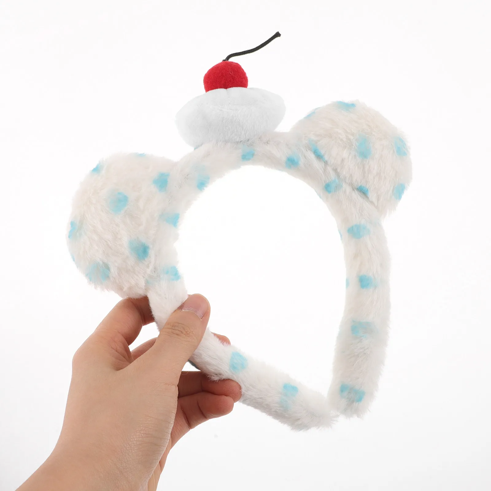 Cherry Pattern Bear Ears Headband Adorable Polka Dot Design Multifunctional Skincare Hair Washing Face Mask Photo Prop for Women
Cherry Pattern Bear Ears Headband Adorable Polka Dot Design Multifunctional Skincare Hair Washing Face Mask Photo Prop for Women