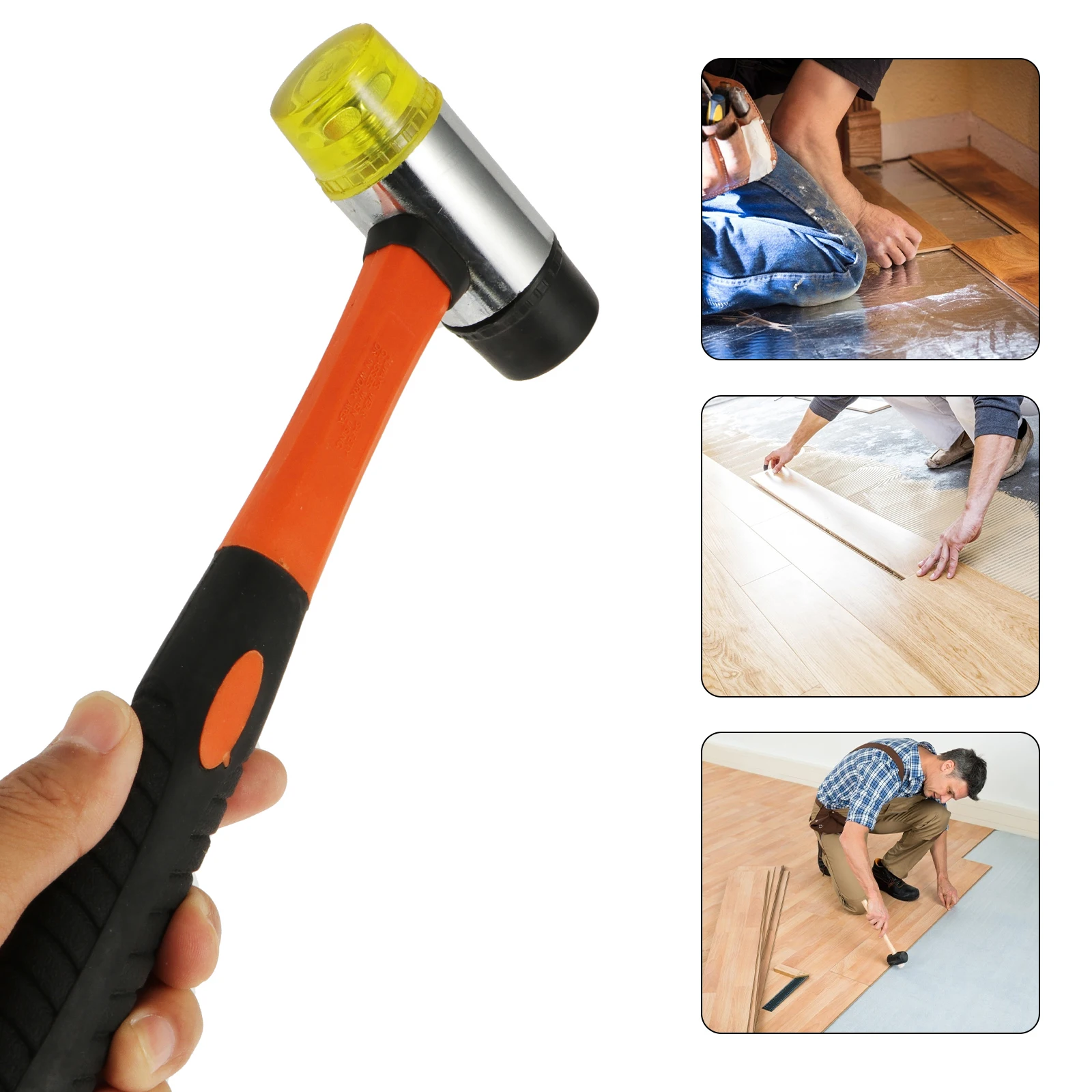 Floor Installation Kit Plastic Hammer Steel Ribs Trapezoidal Block ange Gasket Wood Flooring Tool Laminate Spacers
Floor Installation Kit Plastic Hammer Steel Ribs Trapezoidal Block ange Gasket Wood Flooring Tool Laminate Spacers