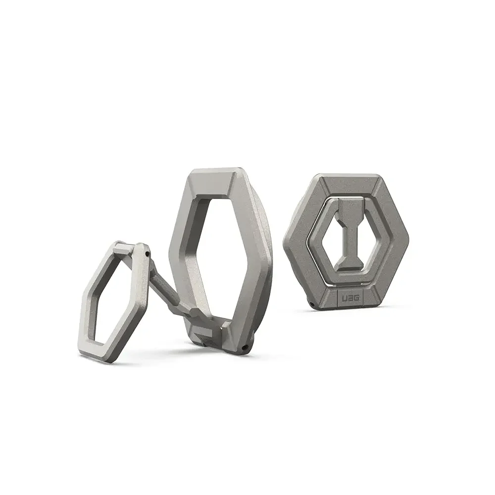 UAG Magnetic Phone Ring Stand Compatible with MagSafe Magnet, Removable Metal Finger Ring Grip & 360 Rotation Adjustable Kic
UAG Magnetic Phone Ring Stand Compatible with MagSafe Magnet, Removable Metal Finger Ring Grip & 360 Rotation Adjustable Kic