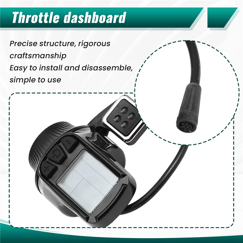 LCD Display For INOKIM OXO Electric Scooter 60V Throttle Dashboard Accelerator Spare Parts Accessories-AT20
LCD Display For INOKIM OXO Electric Scooter 60V Throttle Dashboard Accelerator Spare Parts Accessories-AT20