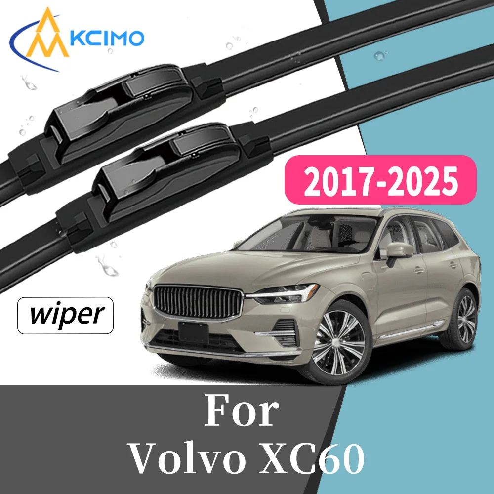 2Pcs High Performance Front Windscreen Wiper Blades For Volvo XC60 2017-2025 Long Lifespan Windshield Replacement Kit
2Pcs High Performance Front Windscreen Wiper Blades For Volvo XC60 2017-2025 Long Lifespan Windshield Replacement Kit