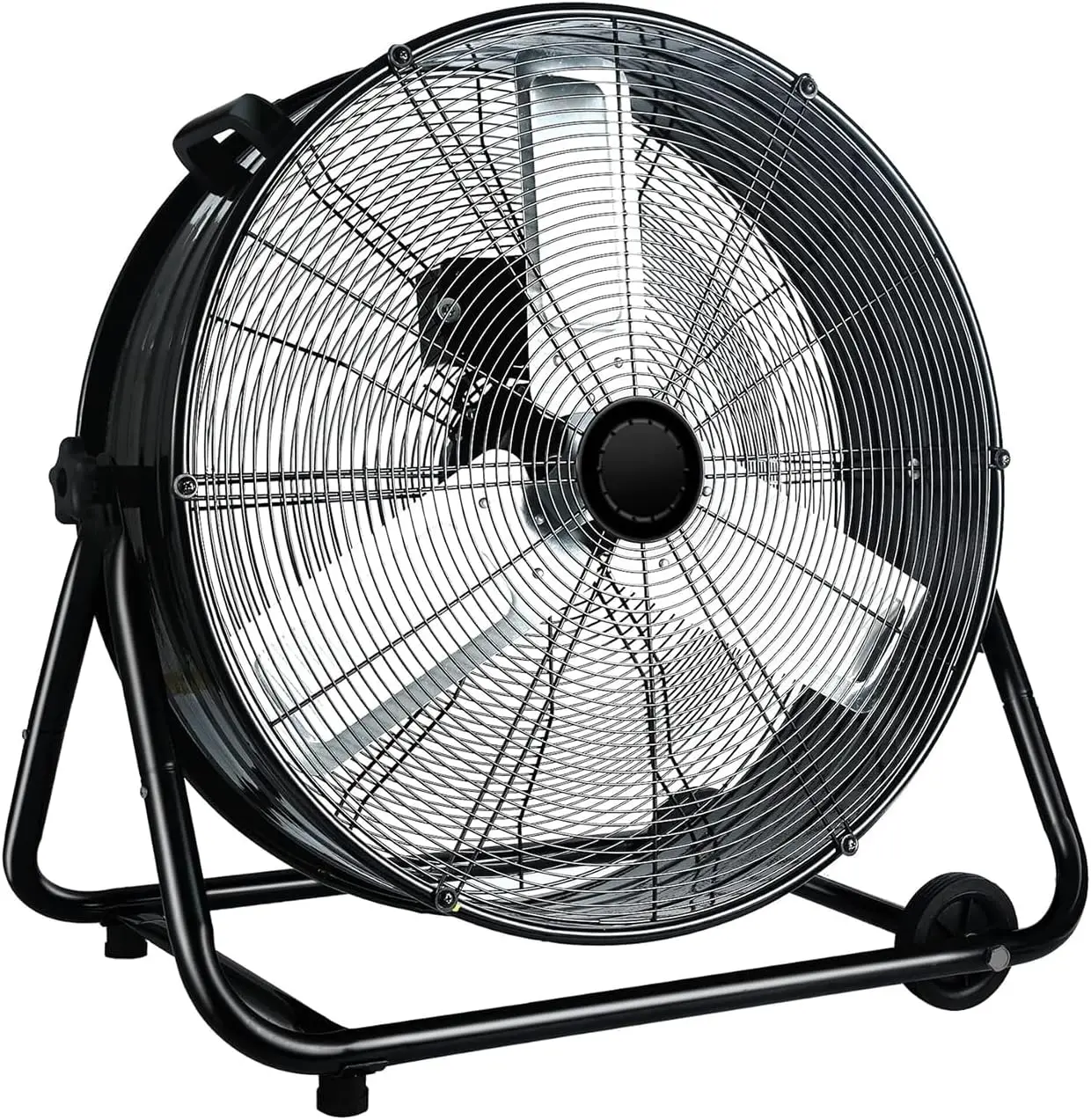 24" High Velocity Drum Fan, 8900 CFM, 3 Speeds, Portable Heavy Duty Floor Fan for Warehouse, Workshop, Factory, Commercial, Residential and Greenhouse
24" High Velocity Drum Fan, 8900 CFM, 3 Speeds, Portable Heavy Duty Floor Fan for Warehouse, Workshop, Factory, Commercial, Residential and Greenhouse