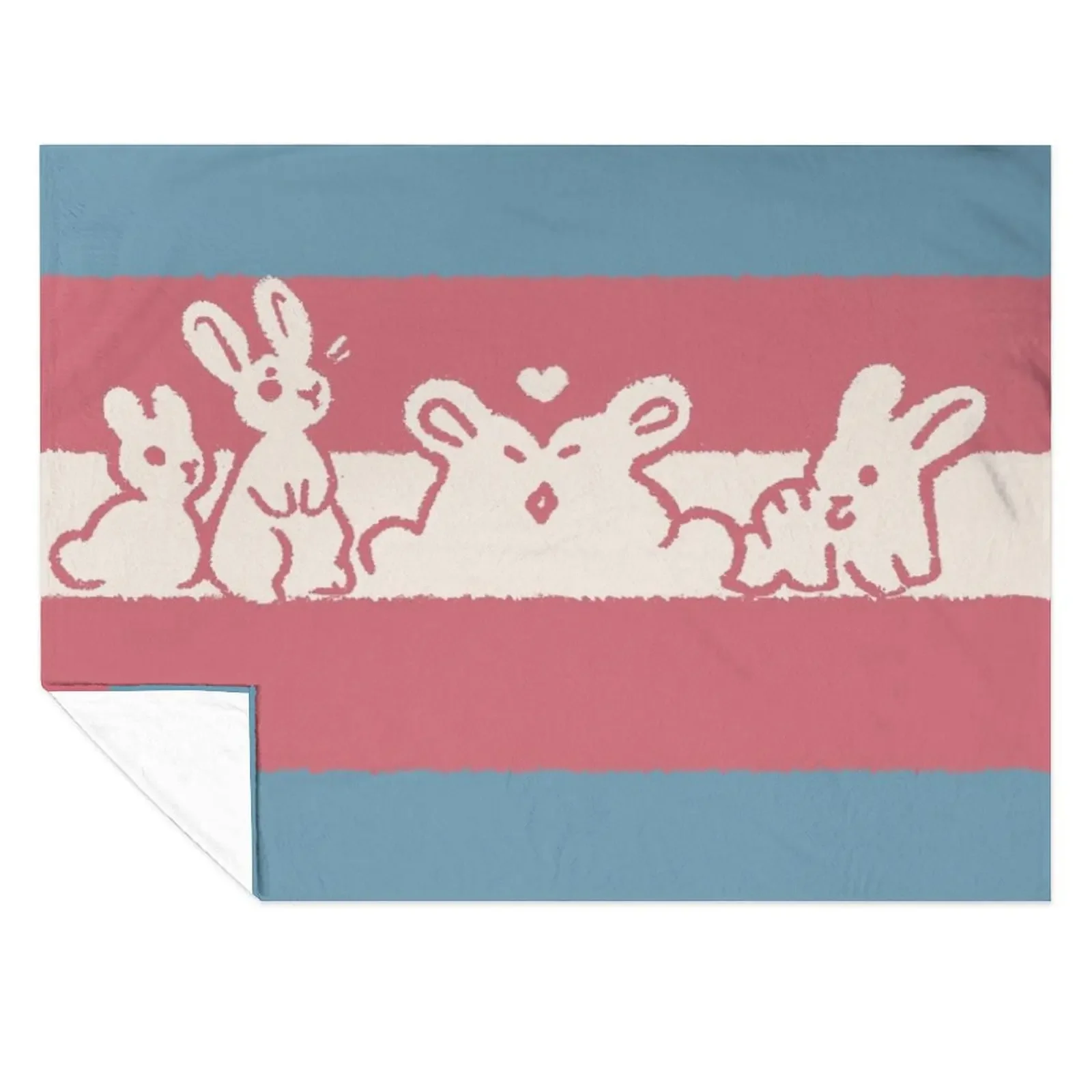 Trans Flag Bunnies Throw Blanket blankets and throws decorative Plush Beach Blankets
Trans Flag Bunnies Throw Blanket blankets and throws decorative Plush Beach Blankets