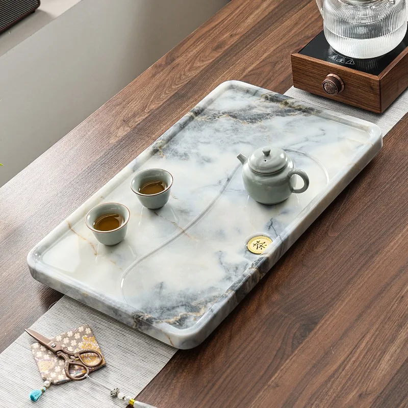 Kitchen Luxury Tea Tray Stone Chinese Tableware Dining Hospitality Living Room Tea Tray Rectangle Bandejas Home Decorationgs
Kitchen Luxury Tea Tray Stone Chinese Tableware Dining Hospitality Living Room Tea Tray Rectangle Bandejas Home Decorationgs