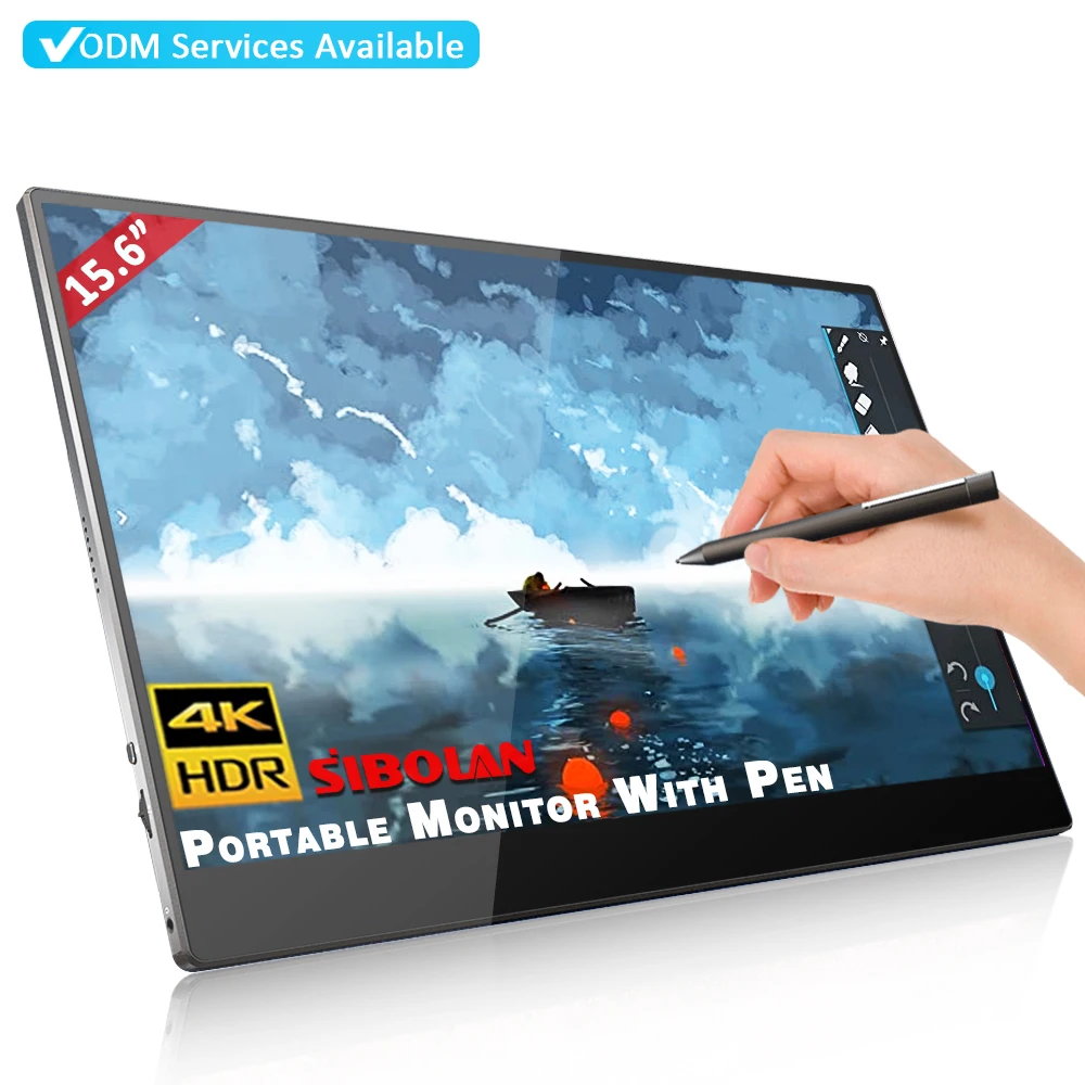 Sibolan 15.6 inch 4k Portable Monitor Super thin IPS screen Full High-definition type C phone Interaction touch screen computer
Sibolan 15.6 inch 4k Portable Monitor Super thin IPS screen Full High-definition type C phone Interaction touch screen computer