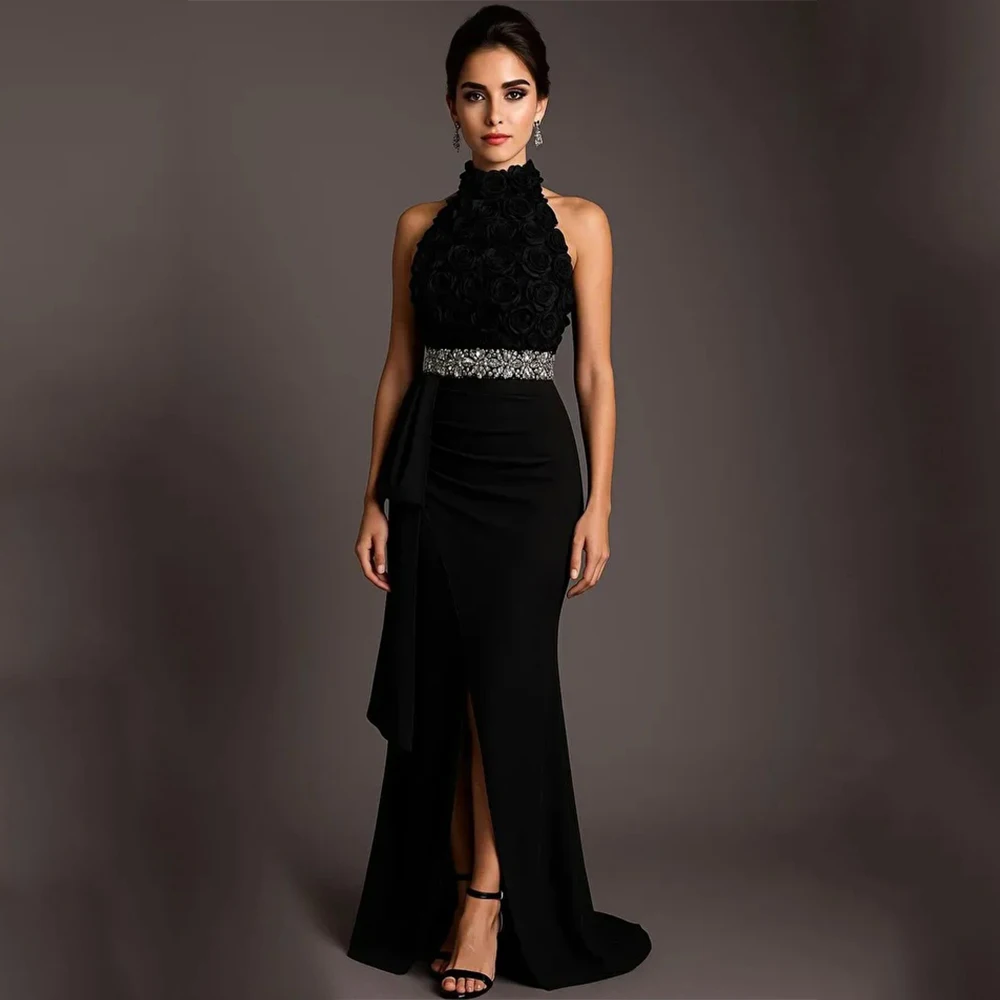 Arya High Quality Elegant Evening Dresses Jersey for Floor-Length Sleeveless Prom Dress Appliques Vestidos De Fiesta Customized
Arya High Quality Elegant Evening Dresses Jersey for Floor-Length Sleeveless Prom Dress Appliques Vestidos De Fiesta Customized
