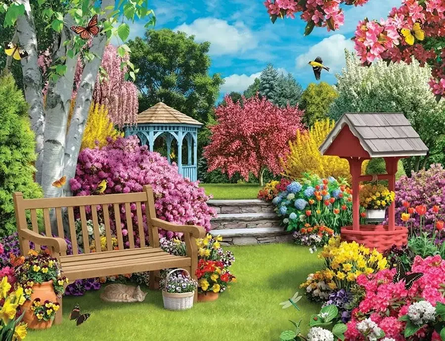 Dreamy Garden Jigsaw Puzzles for Adults 1000/500/300pcs Scene Puzzles for Gameroom Bedroom Home Decor Birthday Party Gift
Dreamy Garden Jigsaw Puzzles for Adults 1000/500/300pcs Scene Puzzles for Gameroom Bedroom Home Decor Birthday Party Gift