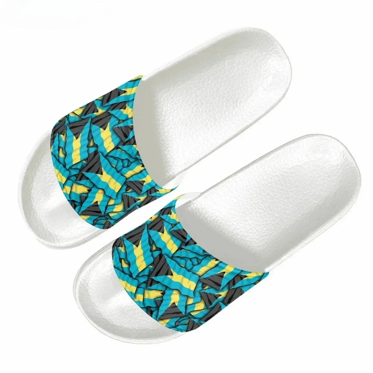 Bahamas Flag Design Print Slippers For Women's Summer New Lightweight Non-slip Slippers Men Outdoor Beach Sandals
Bahamas Flag Design Print Slippers For Women's Summer New Lightweight Non-slip Slippers Men Outdoor Beach Sandals