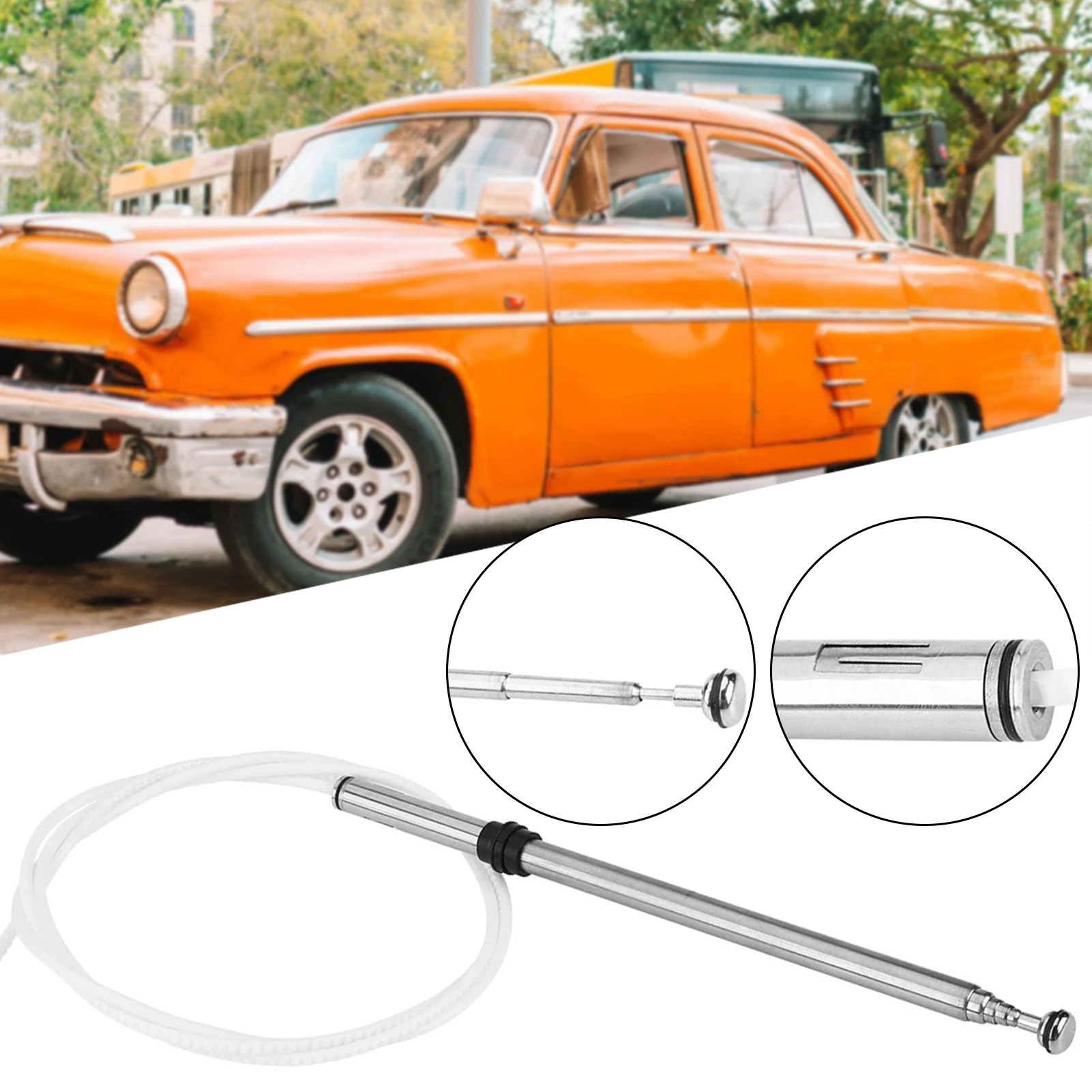 Radio Power Antenna Mast For Car High-Gain Sensitivity FM Radio Antenna For Vehicle
Radio Power Antenna Mast For Car High-Gain Sensitivity FM Radio Antenna For Vehicle