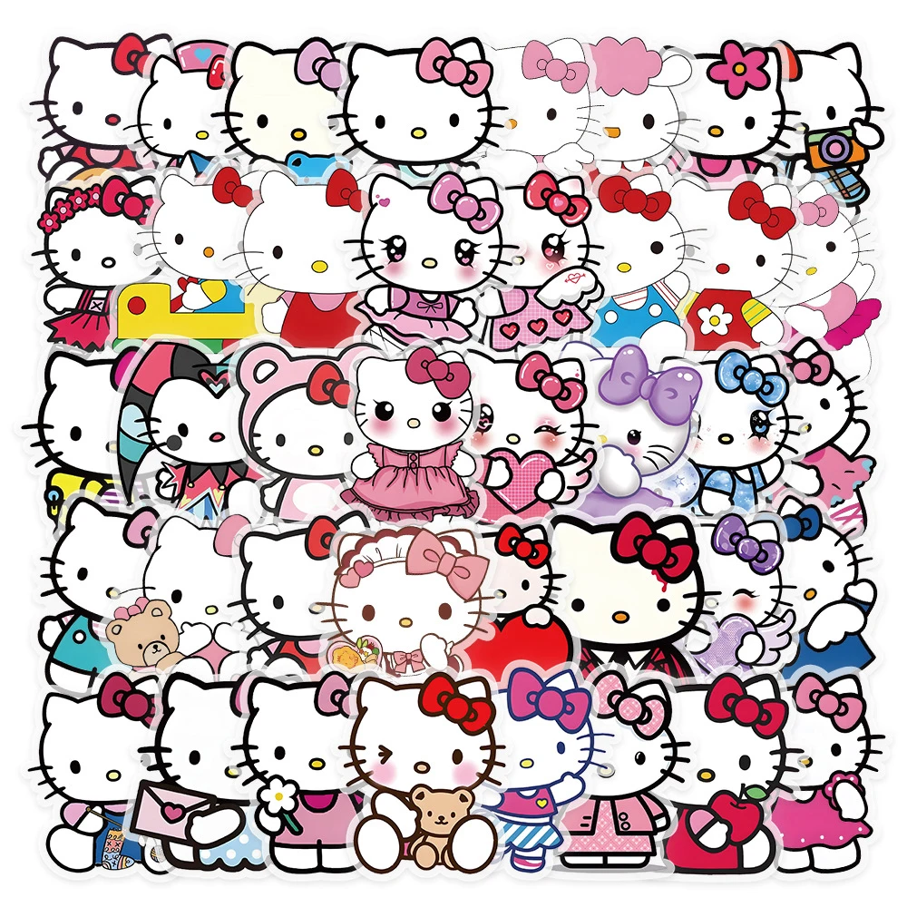 10/30/50pcs Super Cute Hello Kitty Sanrio Stickers Kawaii Anime Graffiti Decals Water Bottle Notebook Phone Kids DIY Sticker Toy
10/30/50pcs Super Cute Hello Kitty Sanrio Stickers Kawaii Anime Graffiti Decals Water Bottle Notebook Phone Kids DIY Sticker Toy