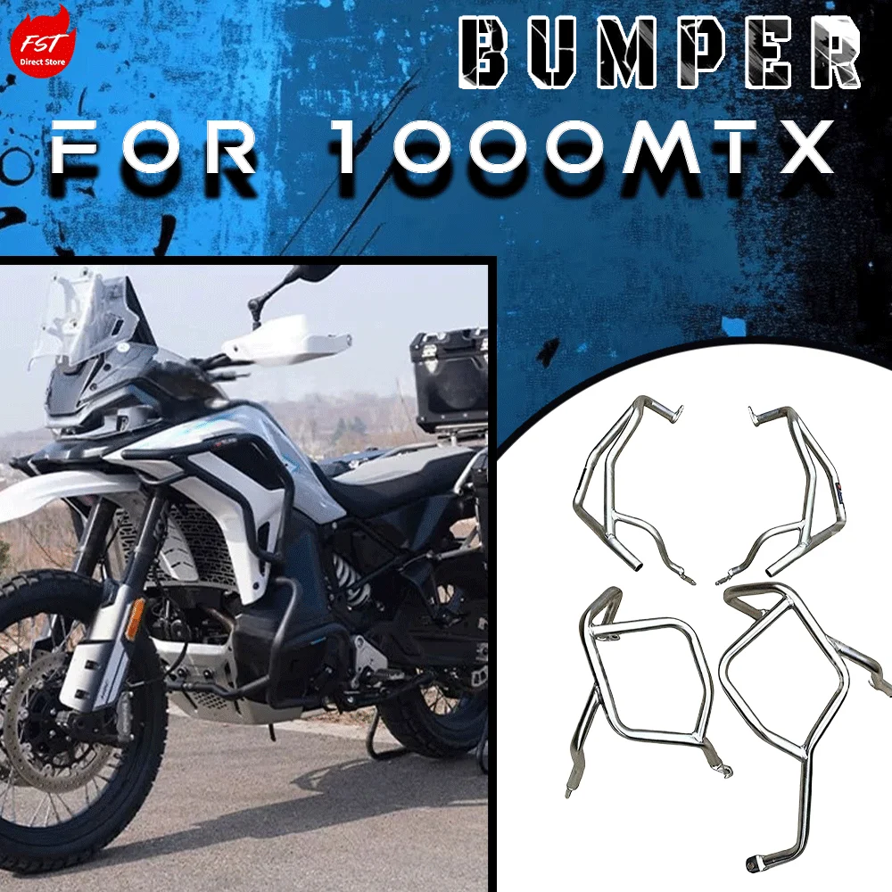 Stainless Steel Full Wrap Crash Bar, Black Carbon Steel Bumper Guard, for 1000MT-X
Stainless Steel Full Wrap Crash Bar, Black Carbon Steel Bumper Guard, for 1000MT-X