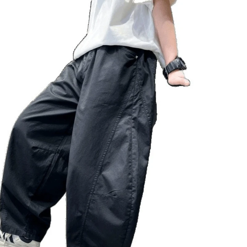 Boys' Anti-Mosquito Pants 2026 Summer New, Breathable Straight Leg Loose Trousers for Big Kids Casual Daily Wear
Boys' Anti-Mosquito Pants 2026 Summer New, Breathable Straight Leg Loose Trousers for Big Kids Casual Daily Wear