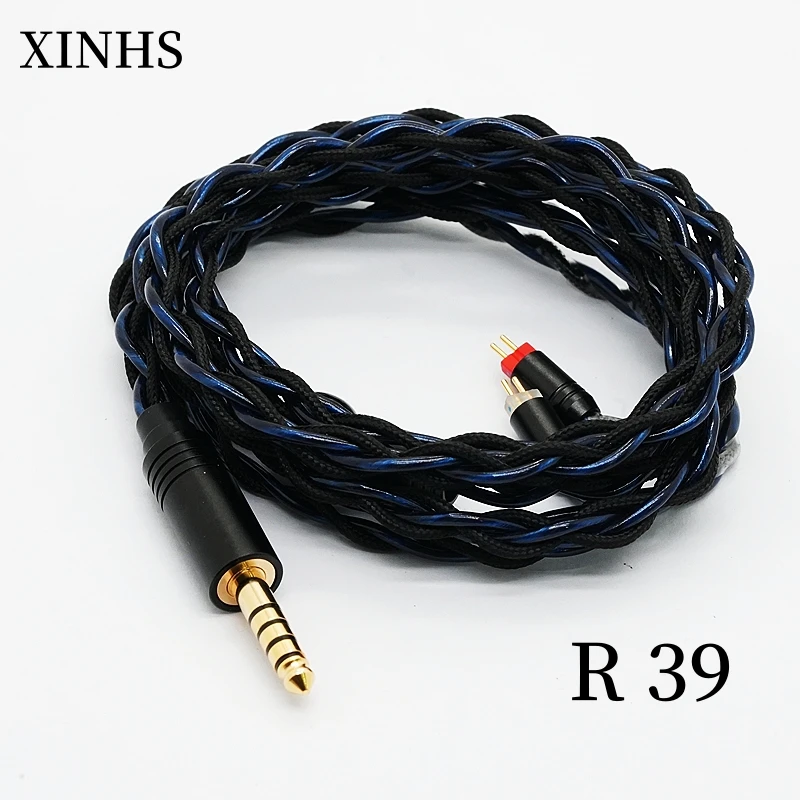 XINHS R39 4 Core Single Crystal Copper Graphene Silver Plated Alloy Earphone Cable Double Layer Shielding HiFi Upgrade Wire
XINHS R39 4 Core Single Crystal Copper Graphene Silver Plated Alloy Earphone Cable Double Layer Shielding HiFi Upgrade Wire